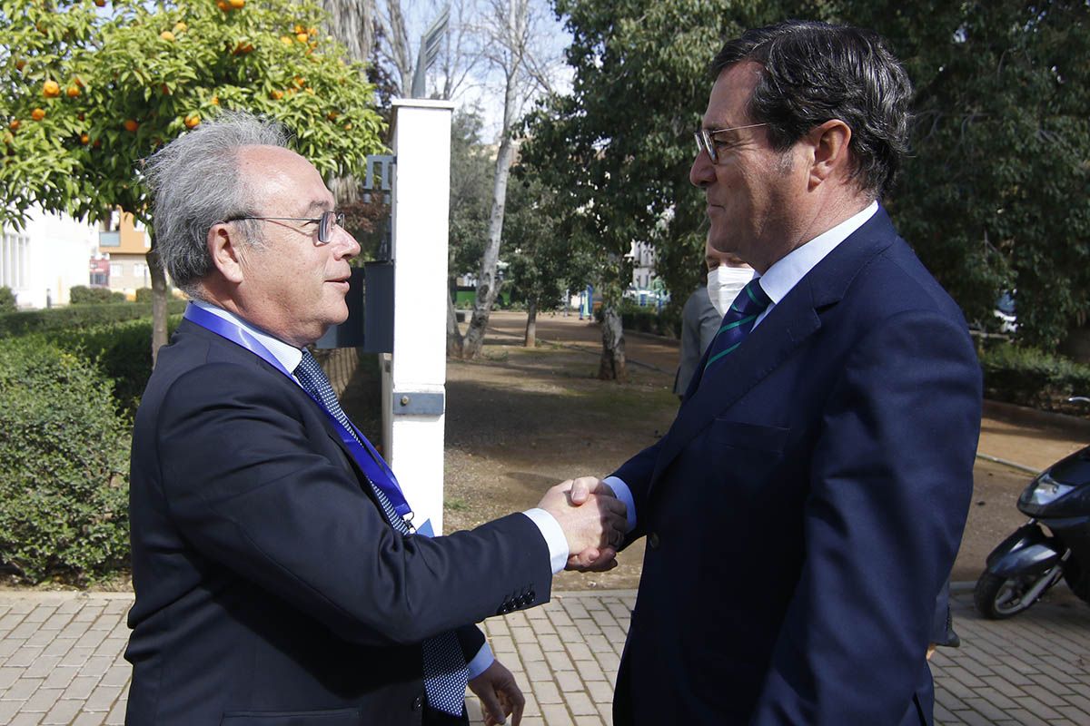 Antonio Garamendi, presidente de la CEOE, en Córdoba en la Asamblea de CECO