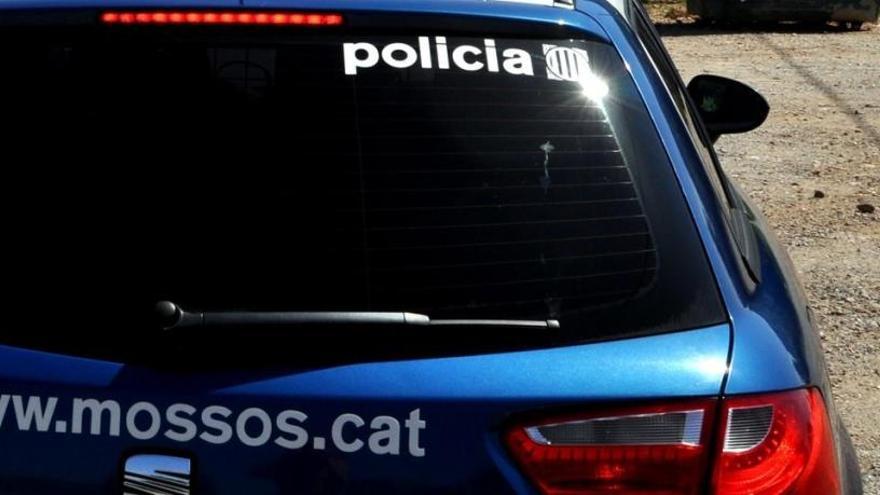 Un vehicle dels Mossos d&#039;Esquadra.