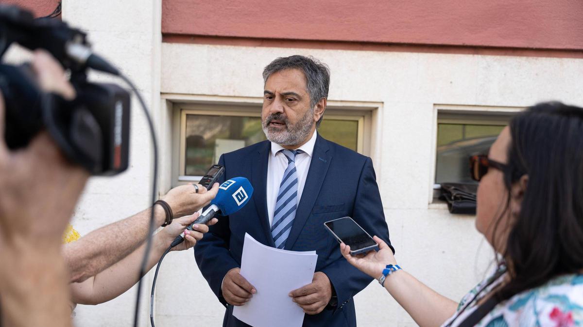 El portavoz municipal del PP, Juan Luis berros, en una imagen de archivo.