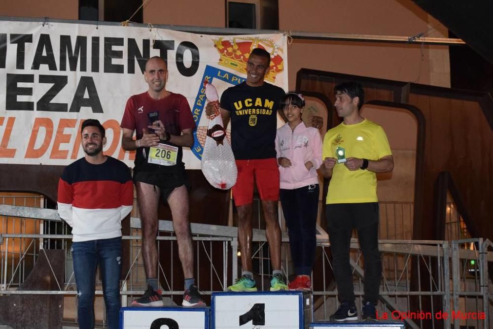 Podios IV Carrera Popular Puentes de Cieza