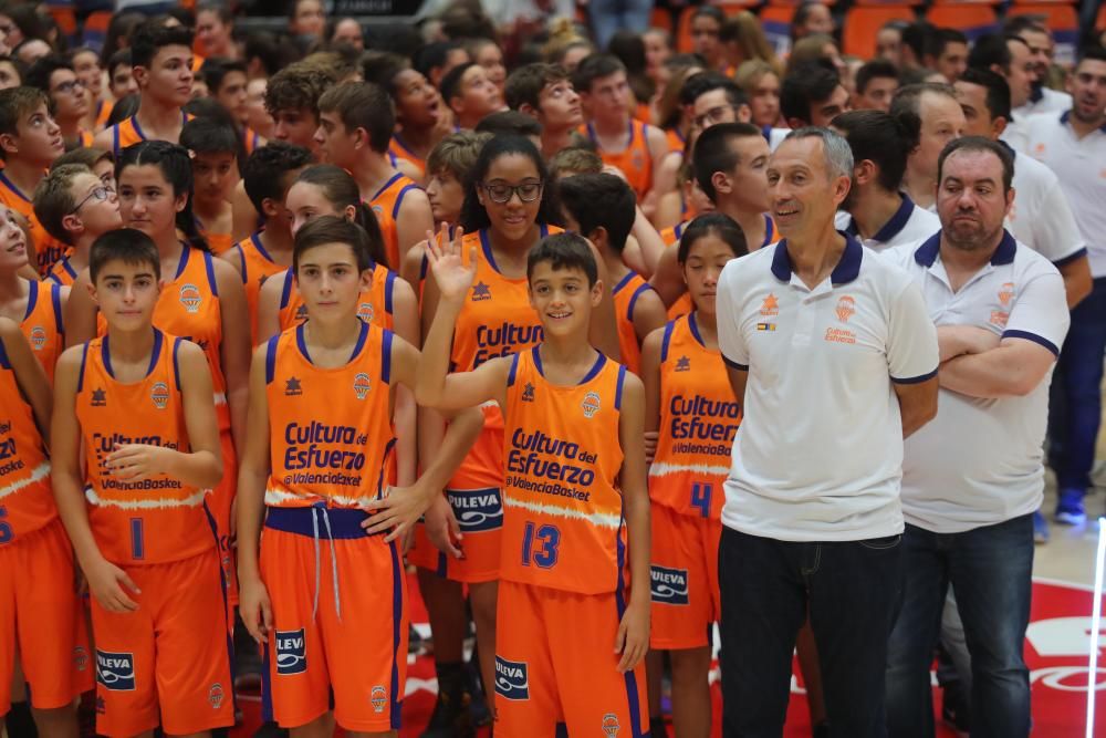 La presentación del Valencia Basket, en imágenes