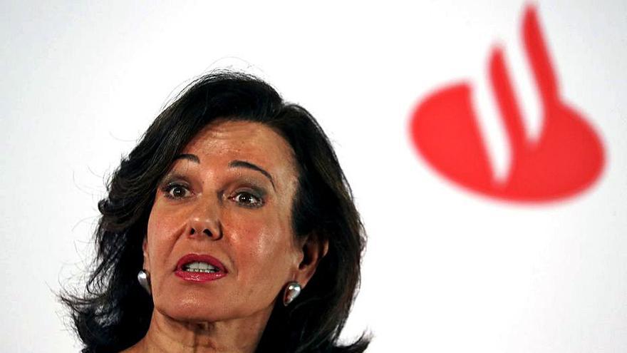 Ana Patricia Botín, presidenta de Banco Santander. |  REUTERS/SERGIO PEREZ