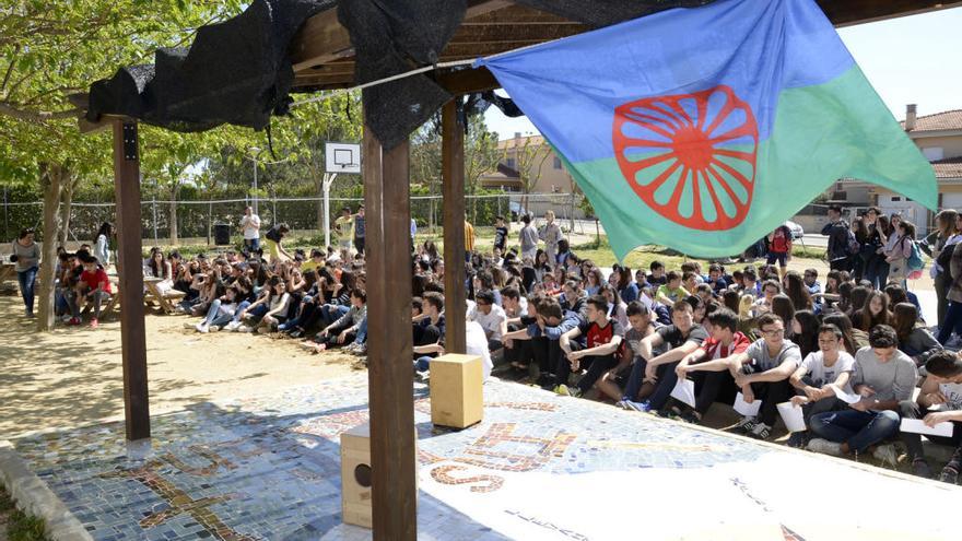 Celebració del Dia Mundial del Poble Gitano 2017 a l&#039;INS Vilafant.