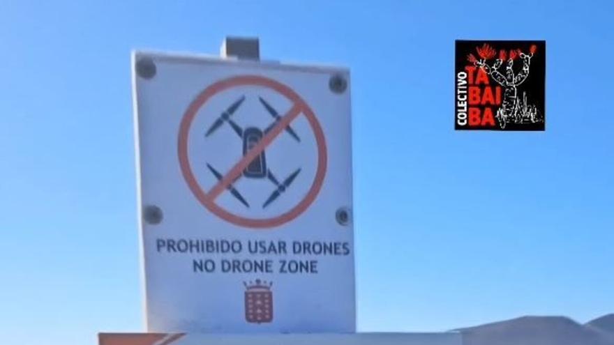 Vuela su dron en un volcán protegido de Lanzarote y lo pillan: “¿Y la multa pá&#039; cuándo?”