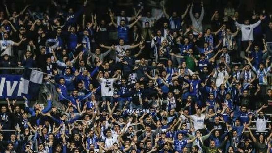 El fondo norte del Tartiere, tras el Oviedo-Albacete.