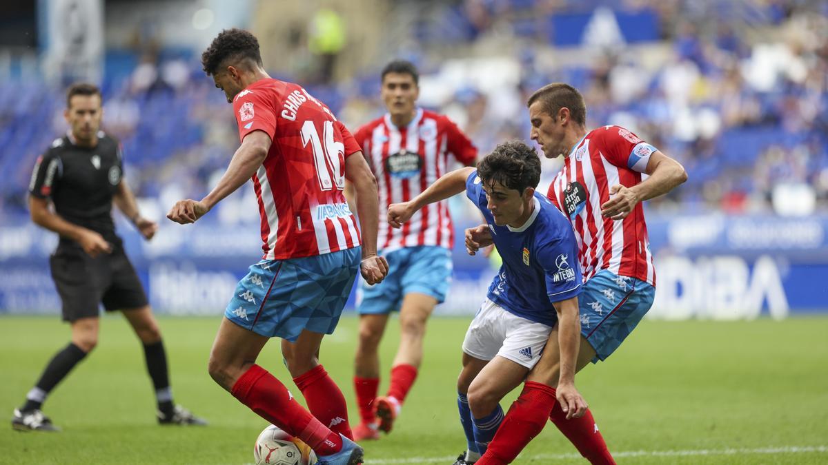 El partido del Real Oviedo, en imágenes