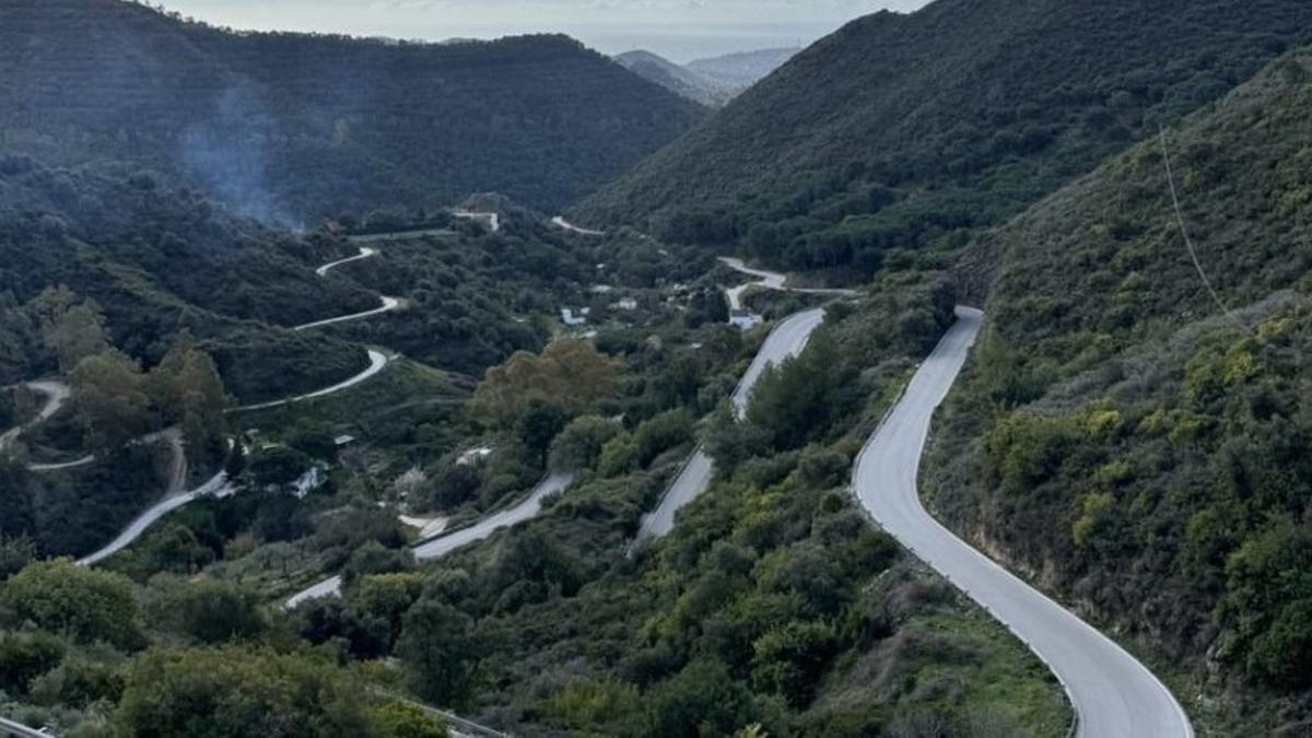 Zona de Ojén en la que IU hará el acto de recuerdo.