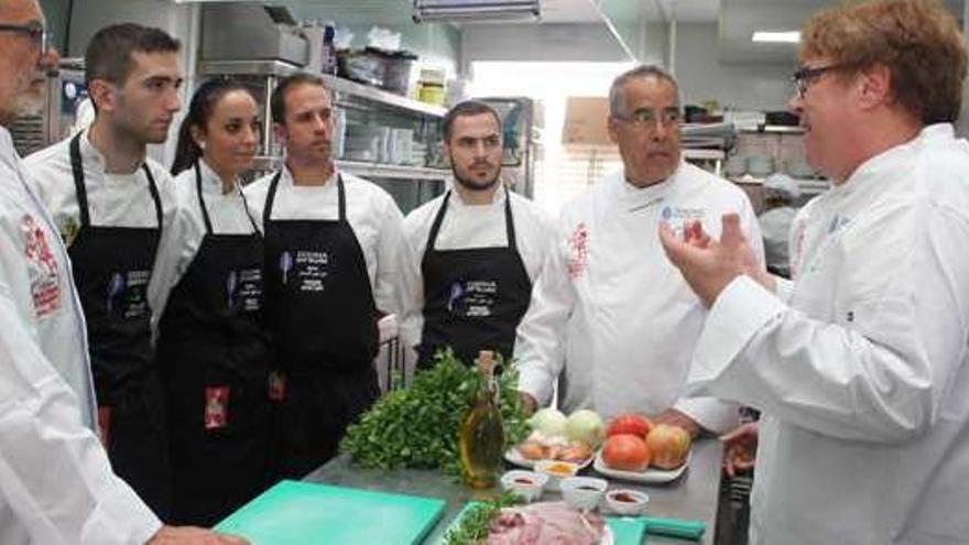 Lecciones gastronómicas por la paz