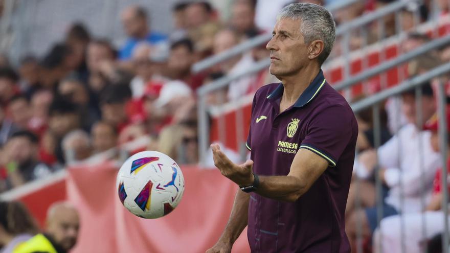 Quique Setién tras la victoria del Villarreal en Mallorca: &quot;Hemos sido inteligentes, el plan ha salido a la perfección&quot;