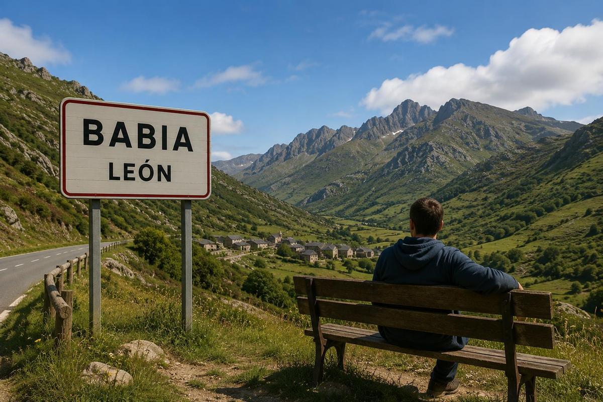 Estar en Babia, de forma literal, es posible.