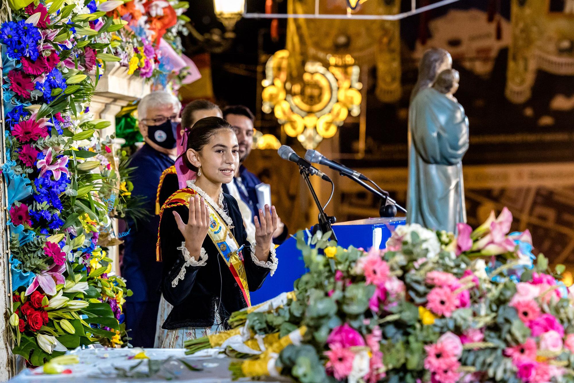 Fiestas de Benidorm: Flores para honrar a la patrona