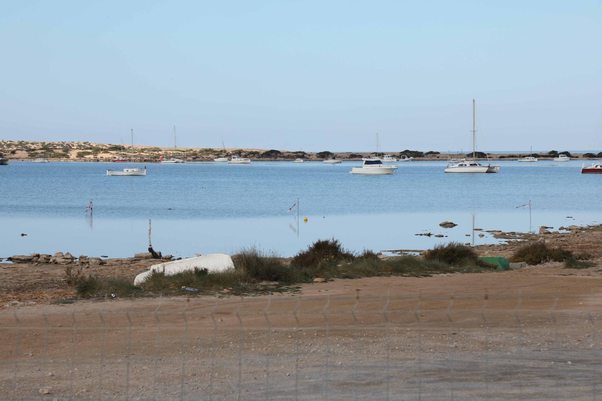 Comienzan las obras en s'Estany des Peix en Formentera