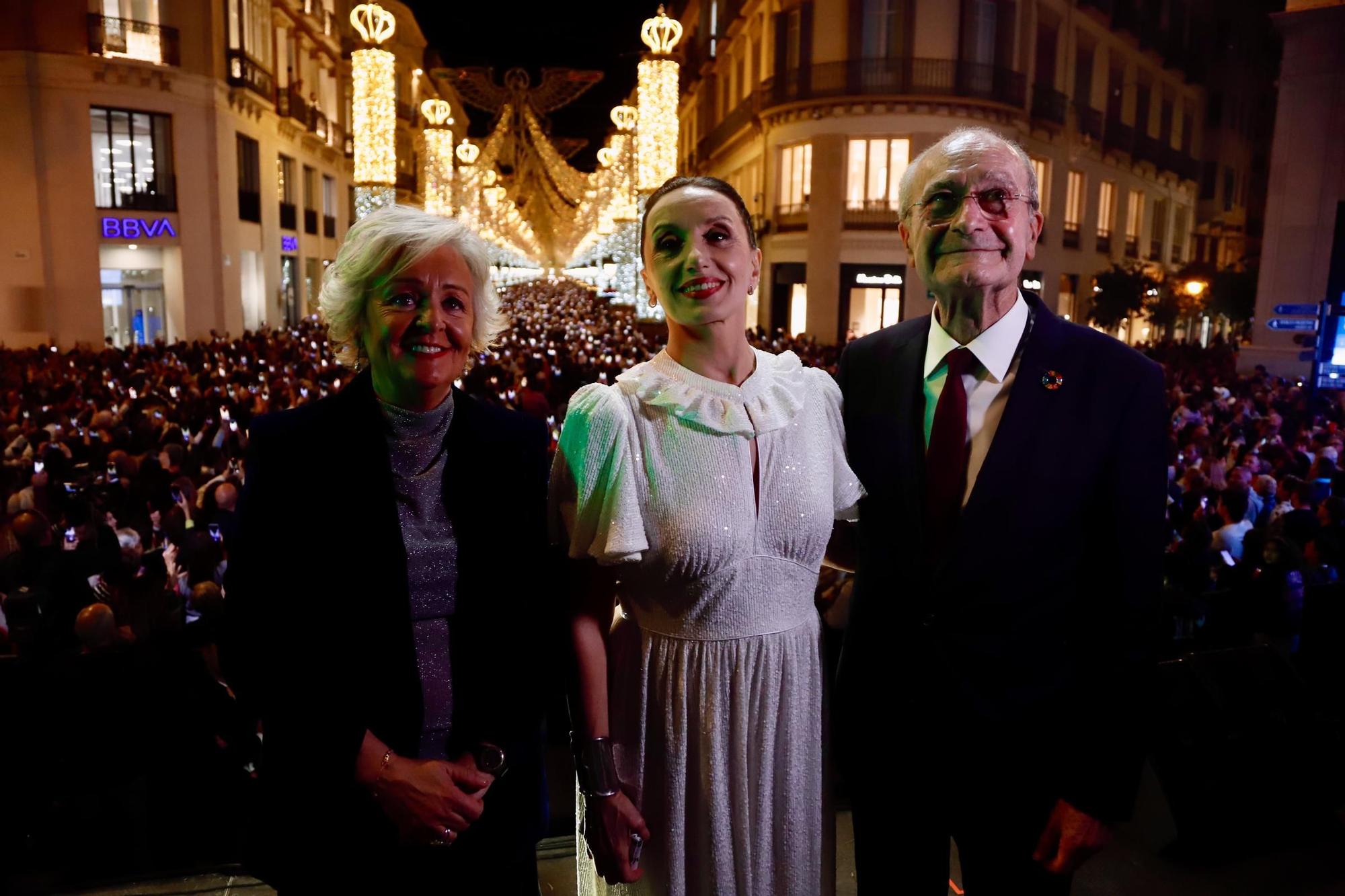 Navidad en Málaga | La calle Larios enciende sus luces de Navidad