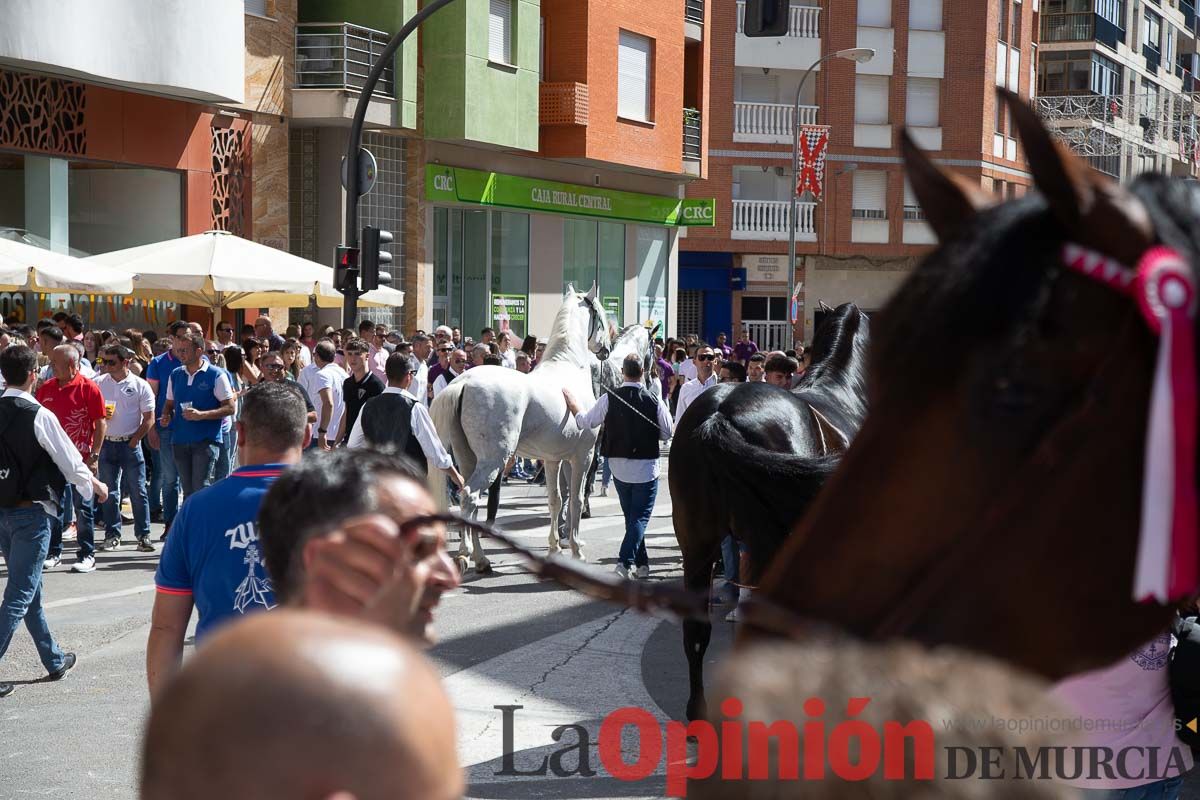 Pasacalles caballos del vino al hoyo