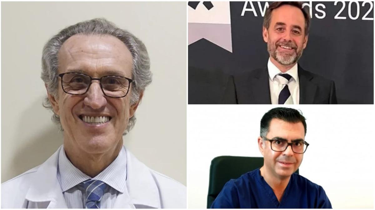 Miguel Ángel Giménez de la Linde, Manuel Romero Jurado y Juan Andrés Márquez Moyano.