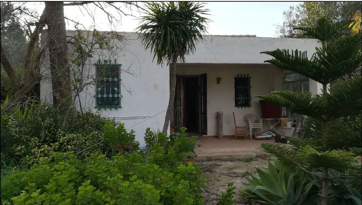 La vivienda que hay en la finca de Villa Otilia en Sant Josep.