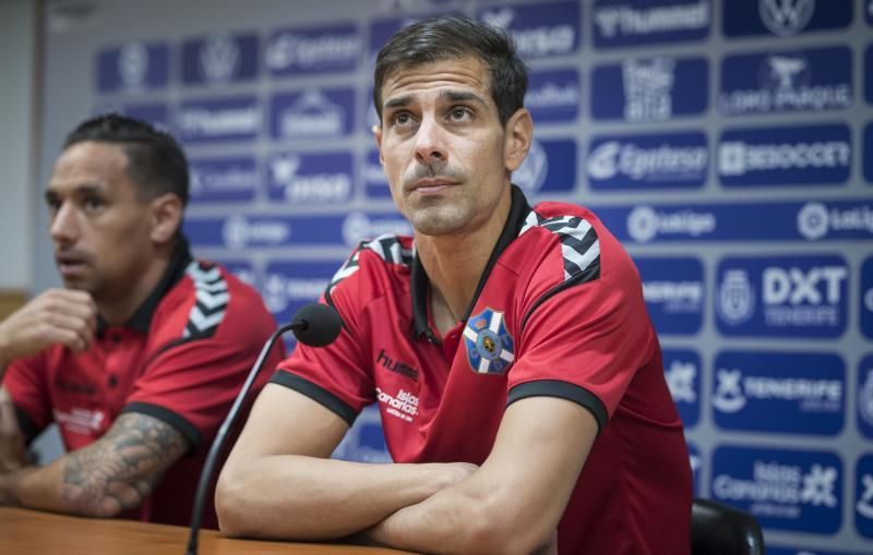 Rueda de prensa de Suso Santana, Dani Hernández y Carlos Ruiz por la renovación de sus contratos  | 27/02/2020 | Fotógrafo: Carsten W. Lauritsen