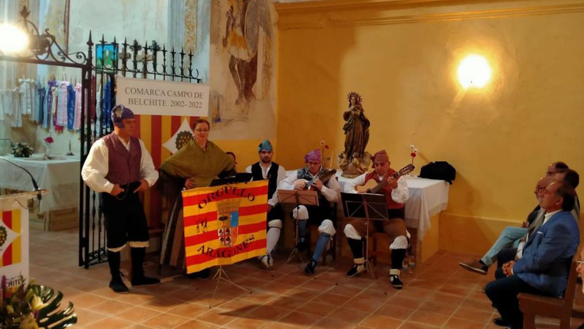 El evento fue amenizado por el grupo folclórico Orgullo Aragonés. |   