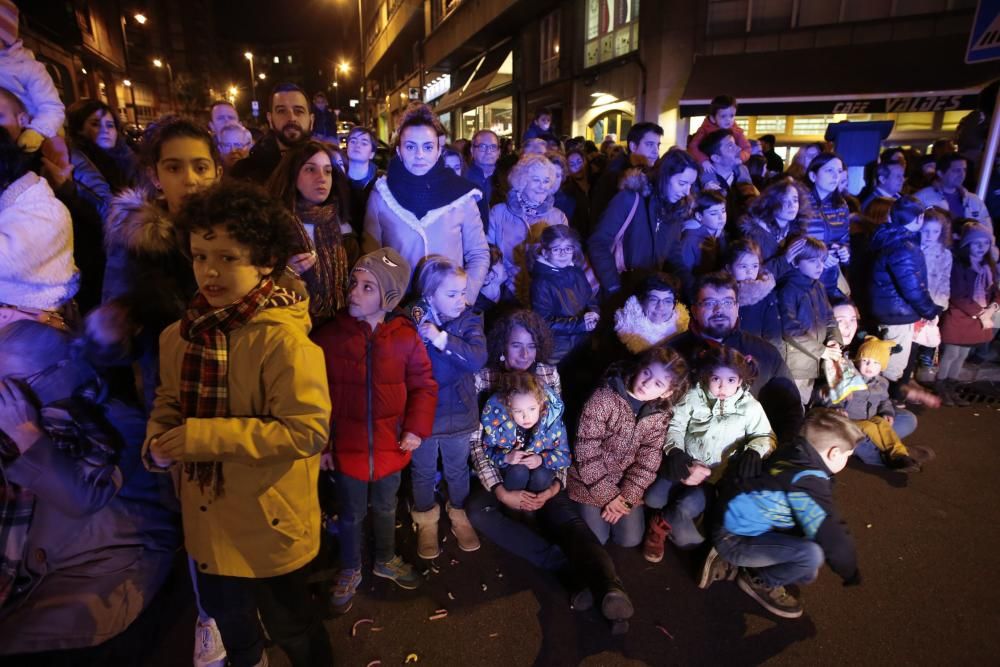 Cabalgata de los Reyes Magos en Avilés