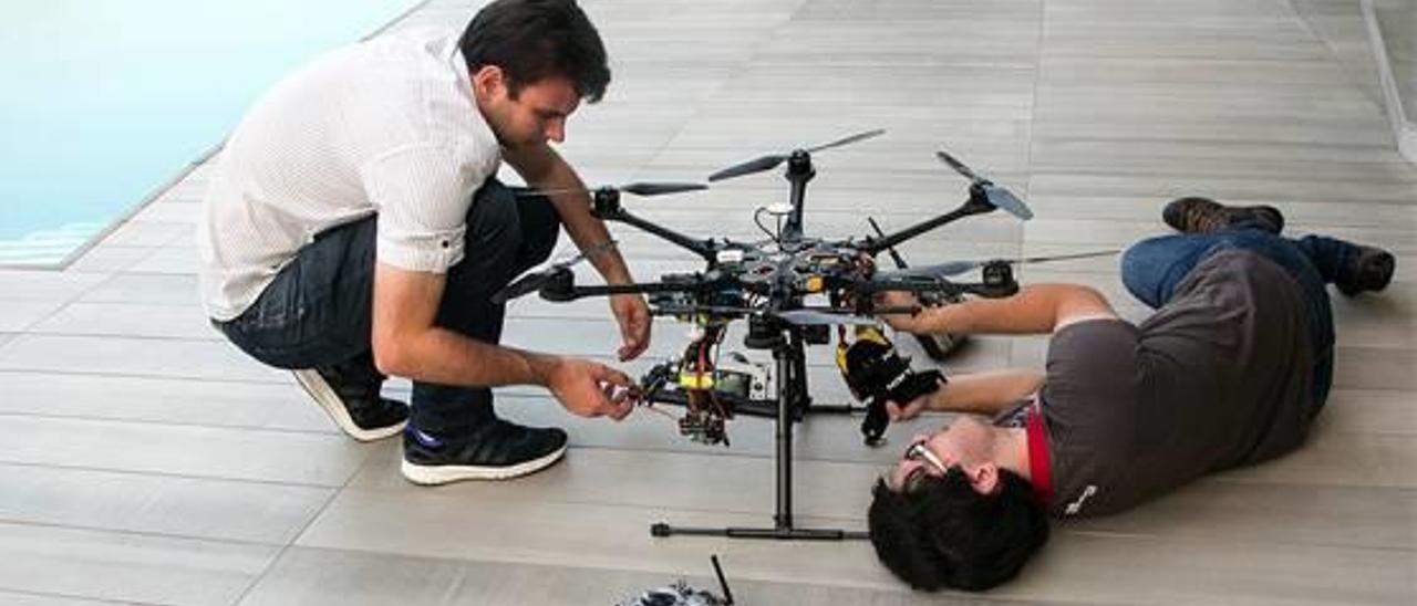 Drones, arte y turismo de lujo