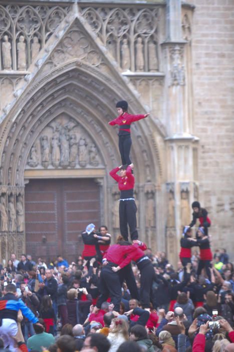 Concentración de Escola Valenciana en València