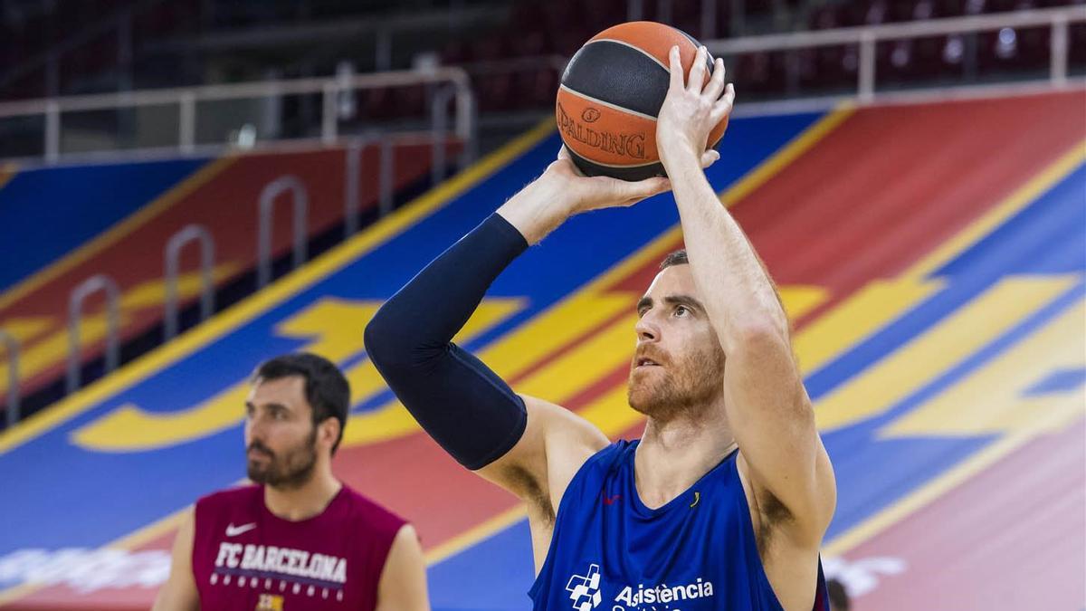 Víctor Claver vuelve a sentirse jugador