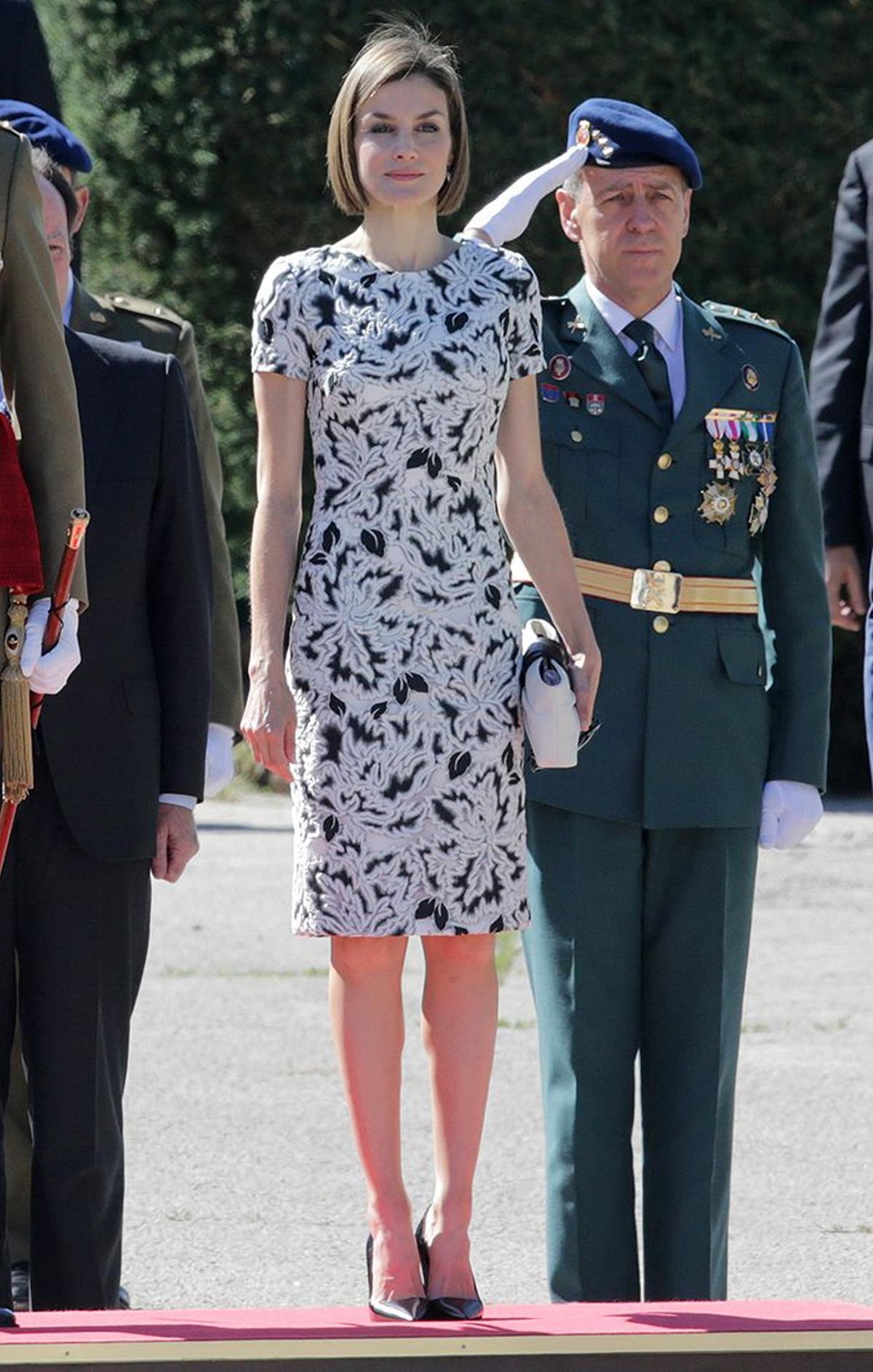 Letizia derrocha elegancia