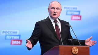 Sin sorpresas en Rusia: Putin arrasa en las elecciones presidenciales y ata su quinto mandato