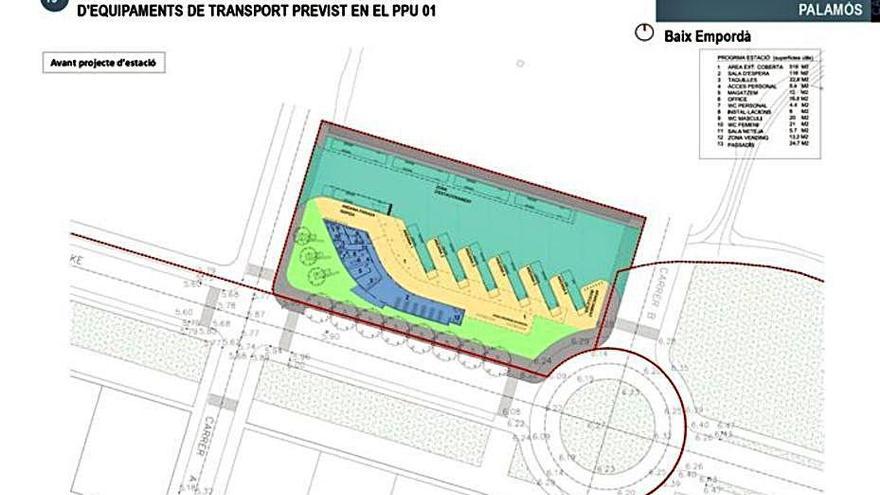 Mapa de la modificació del planejament municipal