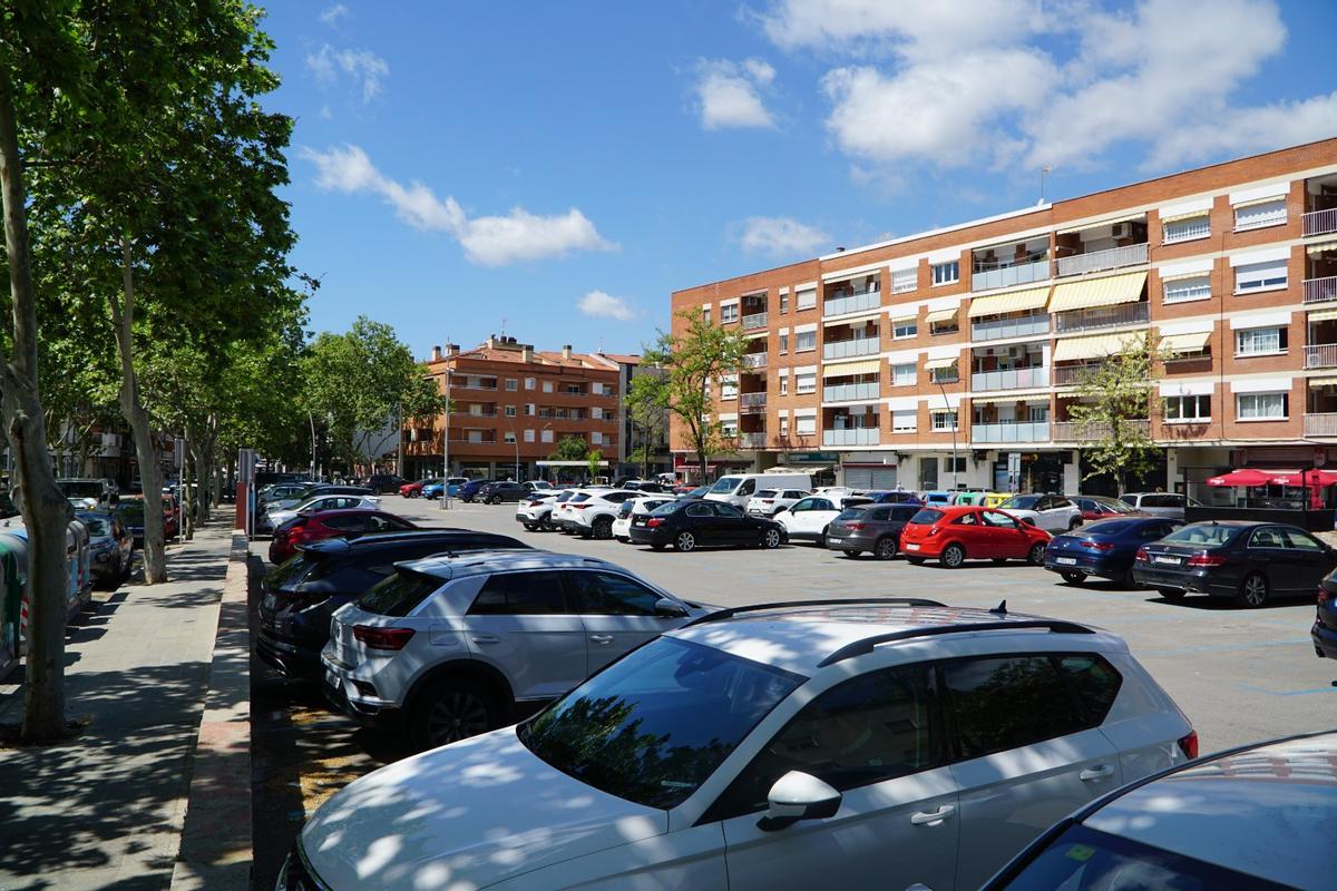 Terrenos donde se ubicaba un almacén de la antigua fábrica Rocalla de castelldefels.