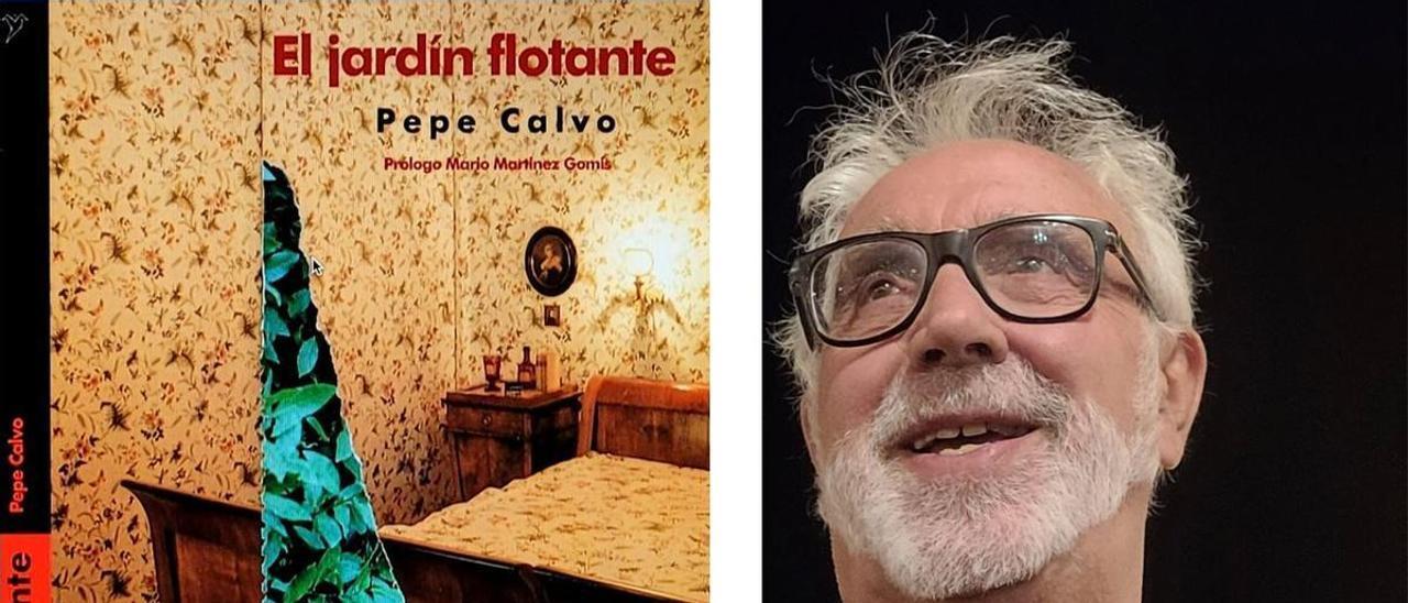 Pepe Calvo y su novela "El jardín flotante"
