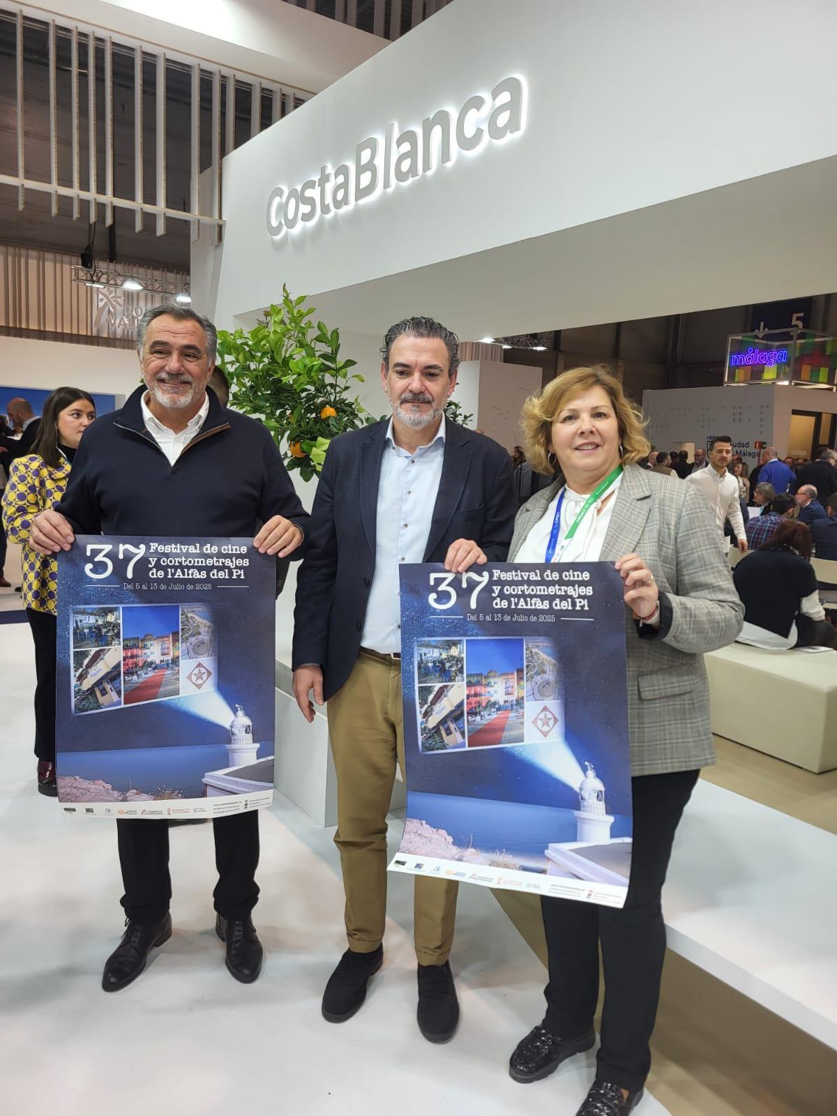 La presentación de la 37 edición del Festival de Cine de l'Alfàs.