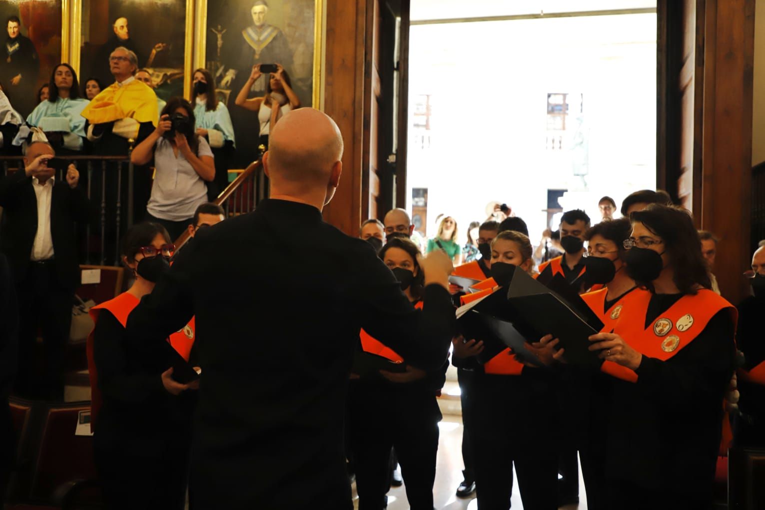 Inauguración del curso en la Universitat de València (UV)