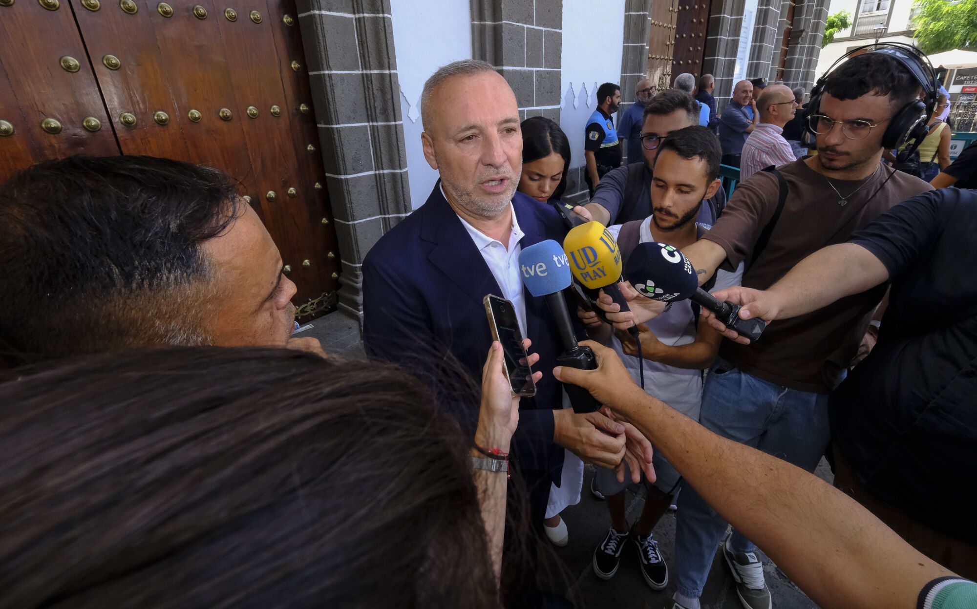 Ofrenda anual de la UD Las Palmas a la Virgen del Pino