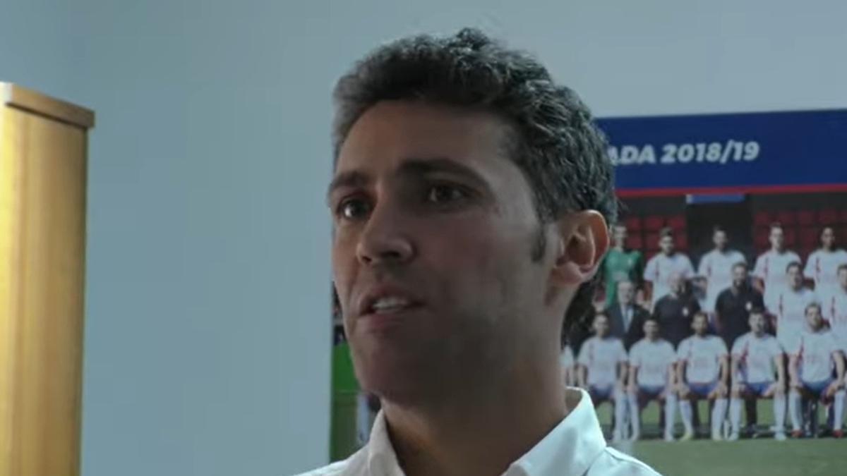 Óscar Carazo, en una foto de archivo cuando era director deportivo del Rayo Majadahonda antes de firmar por el Betis como responsable de captación y adjunto a la dirección de la cantera
