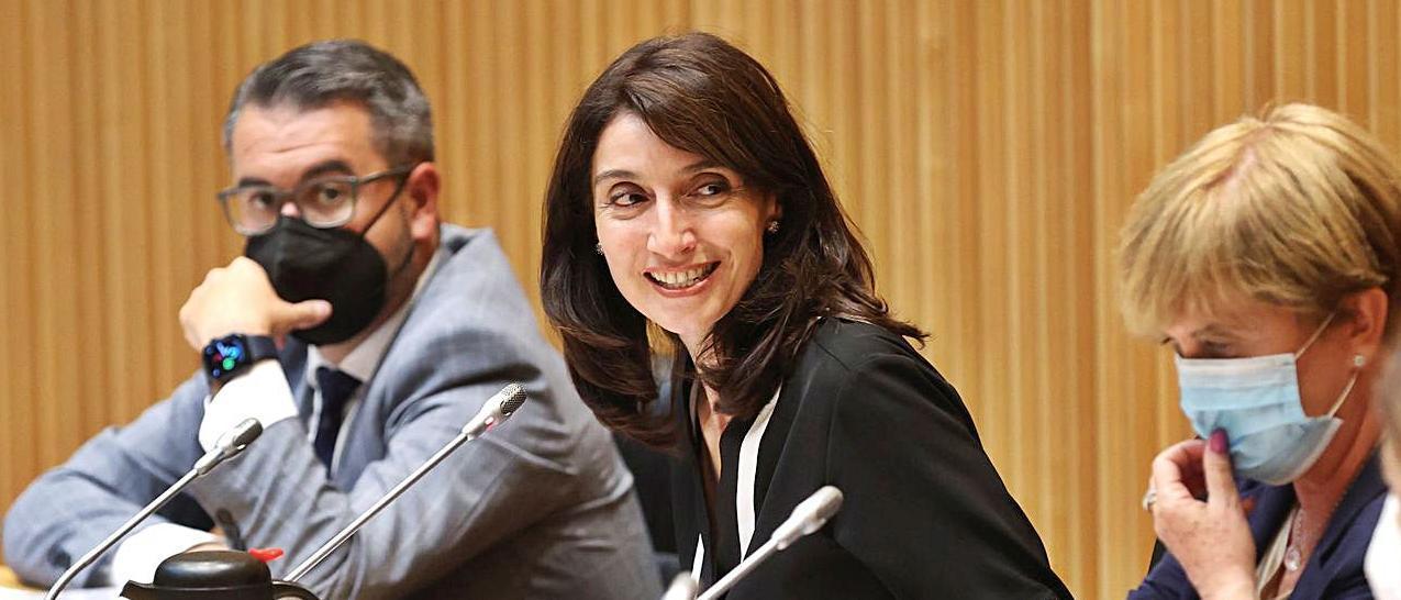 La ministra Pilar Llop, durante una comparecencia en el Congreso de los Diputados. | EFE