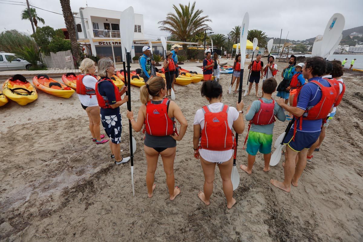 Galería: Kayaks y mar para mantener viva la memoria de Dell’Agnolo