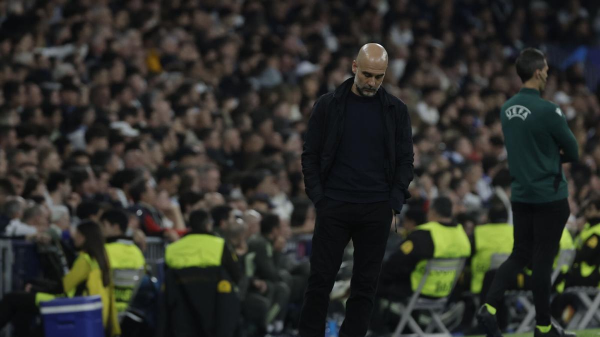 Lo que no se vio del Real Madrid - Manchester City: la peor noche Guardiola en el Bernabéu y el penalti de Vinicius que nadie quiso tirar