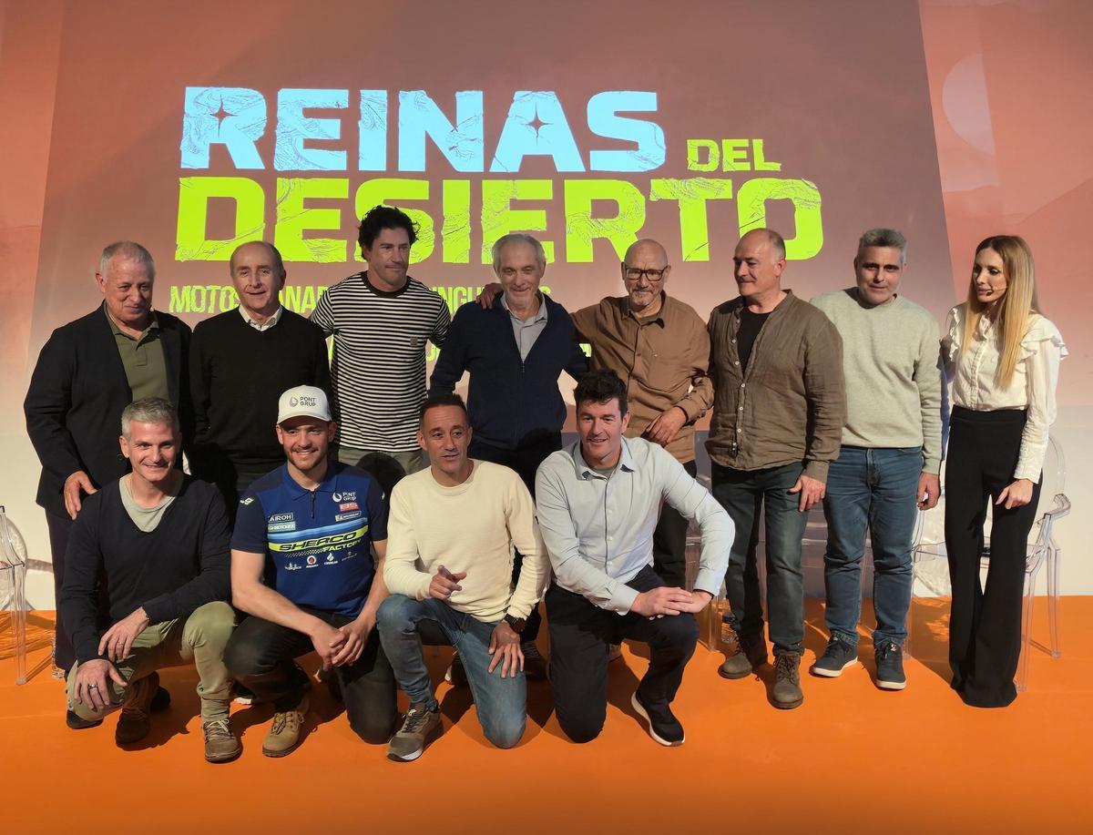 La exposición Reinas del Desierto reunió a grandes rostros del Dakar