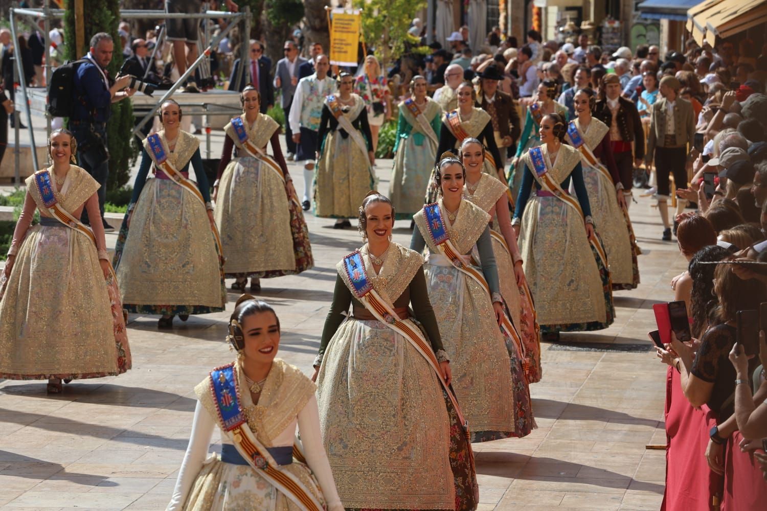 Despedida al balcón de las Fallas