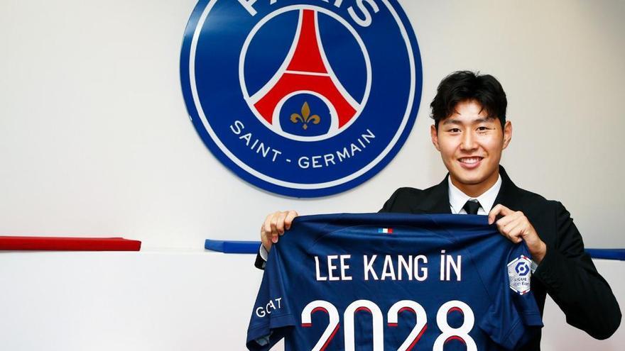 El PSG hace oficial el fichaje de Kangin Lee