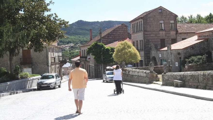 Vista del núcleo antiguo de Xunqueira de Ambía. Iñaki Osorio