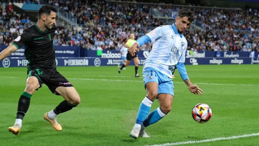 Posiciones de málaga cf contra córdoba club de fútbol