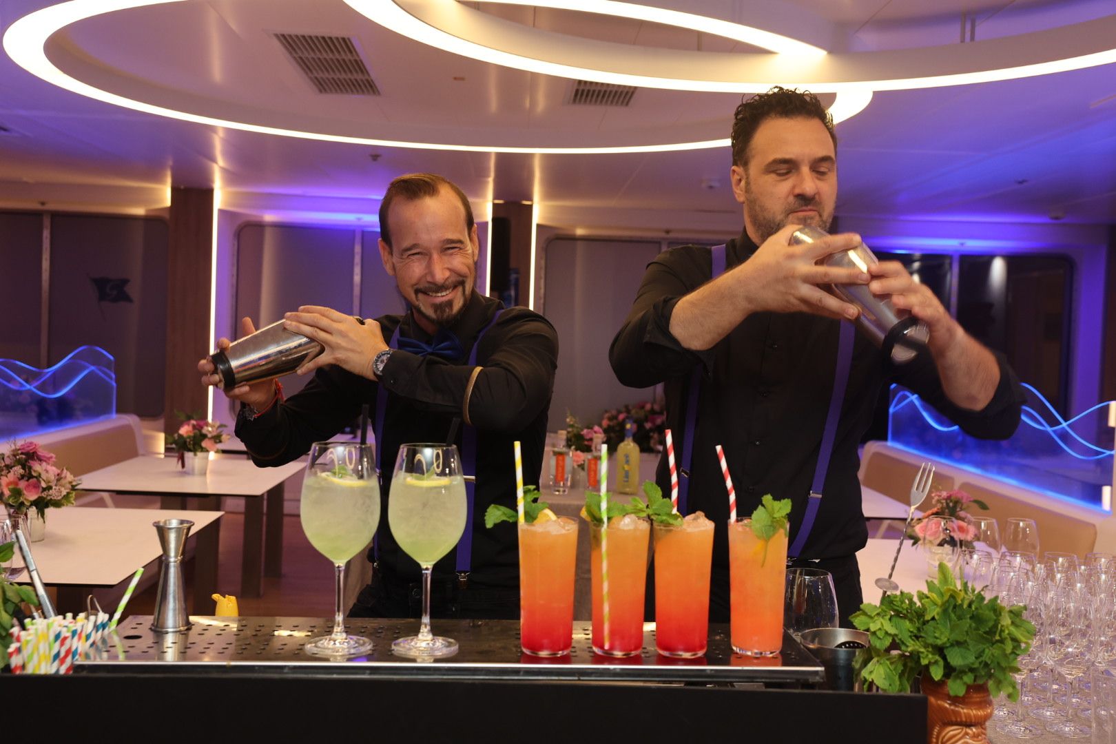 Las imágenes de la cena de gala en el Barco Fallero