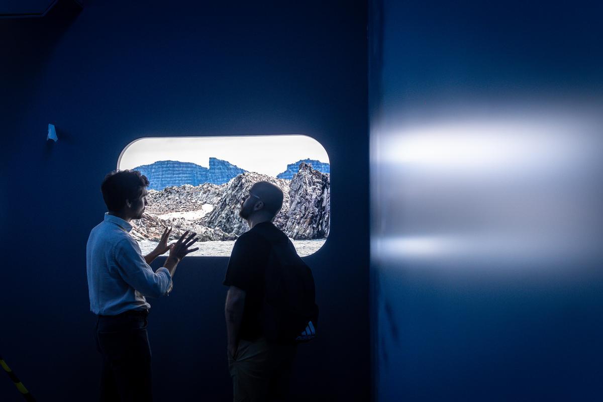 Llega Antarctica Experience,  exposición inmersiva en la Cúpula Arenas