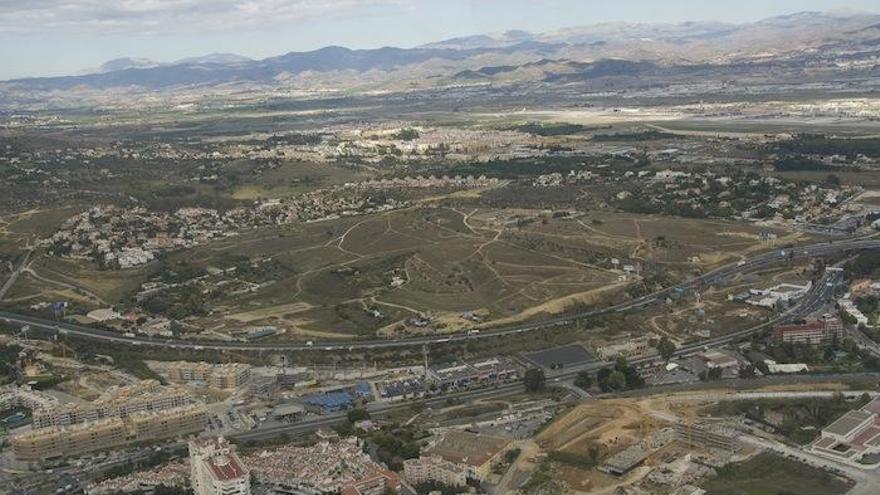 Vista aérea de los terrenos de Rojas Santa Tecla.