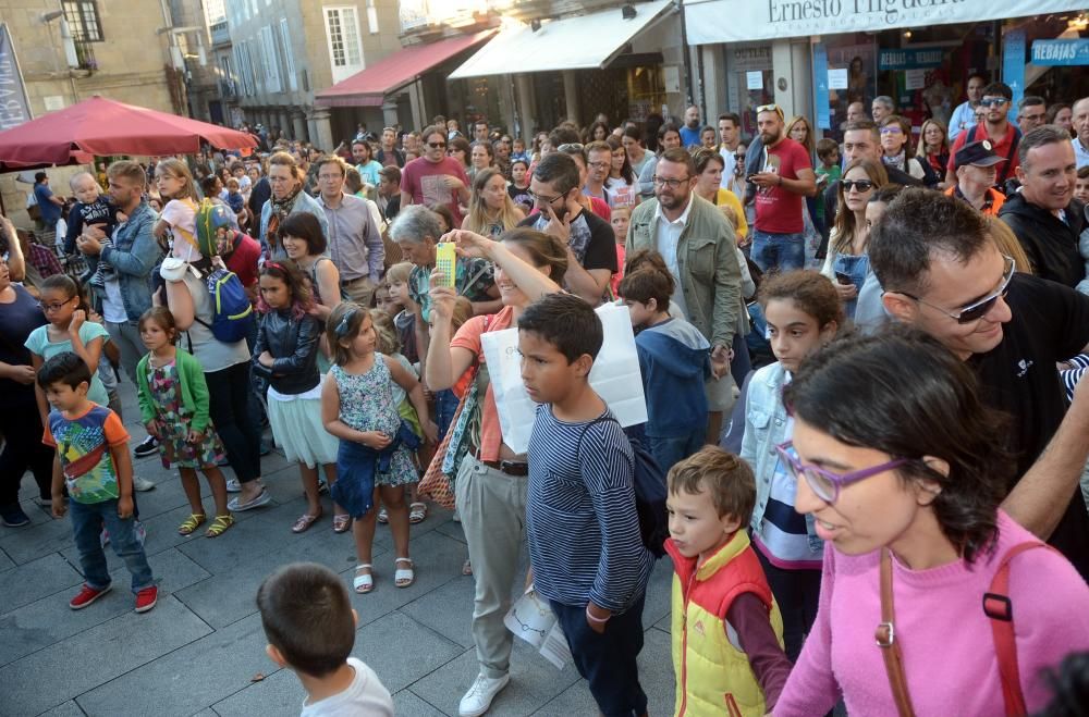 Segundo día de Itineranta por Pontevedra