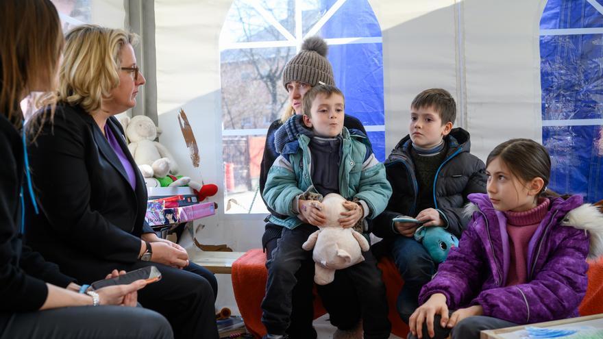 UNICEF España alerta sobre las redes de trata que amenazan a los niños ucranianos