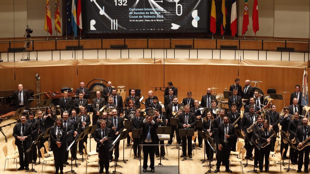 132 Concurso Internacional de Bandas de Música en el Palau de la Música
