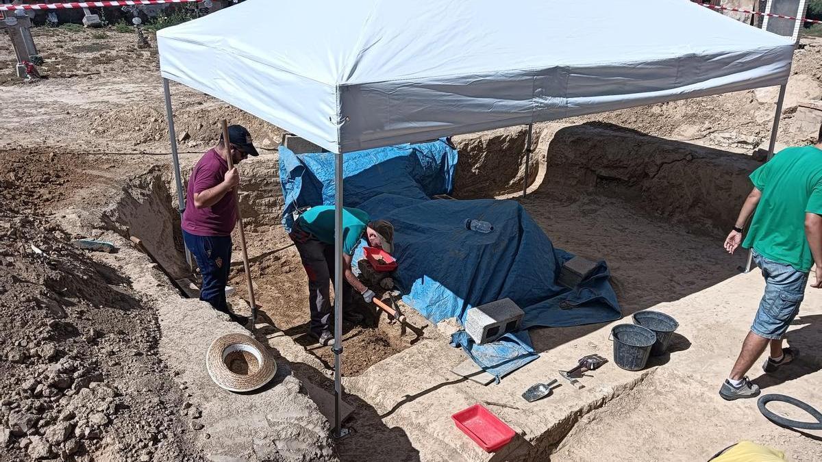 La excavación ha sido impulsada por el ayuntamiento.